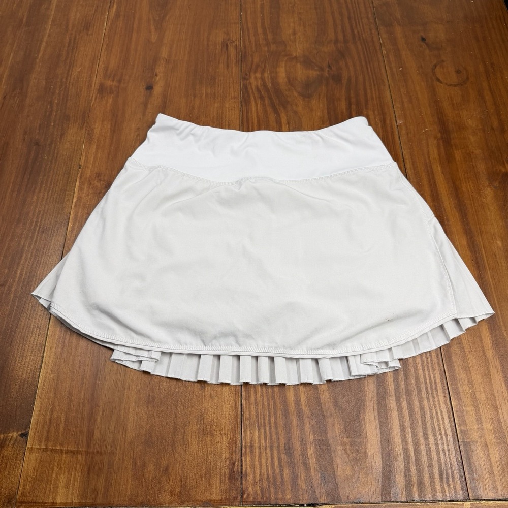 Baleaf Women's White Athletic Skort S Activewear Short Pull On Solid Sports Golf